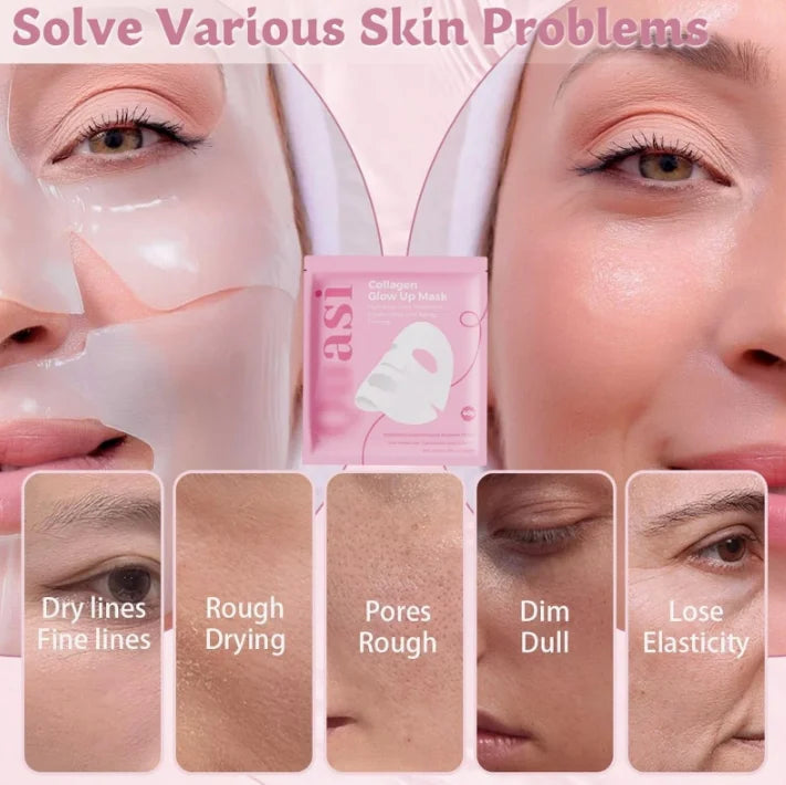 Korean Professional Night Repairing Mask 4pcs Set Quasi Collagen