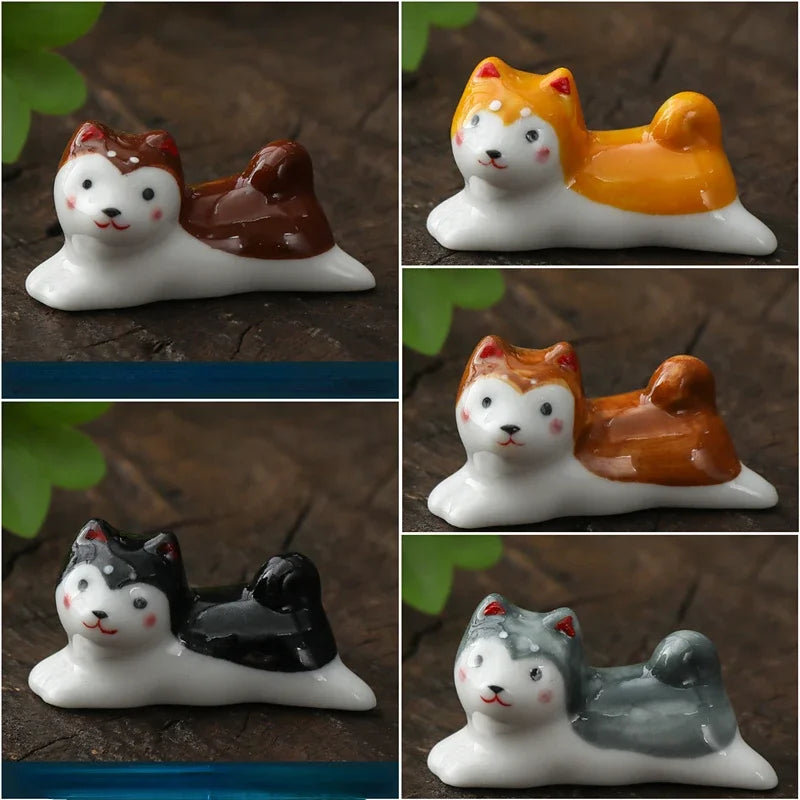 Cute Cat Ceramic Chopsticks Holder Stand Fine Design Chopstick Rack Pillow Care Rest Japanese Style Kitchen Tableware Tools New