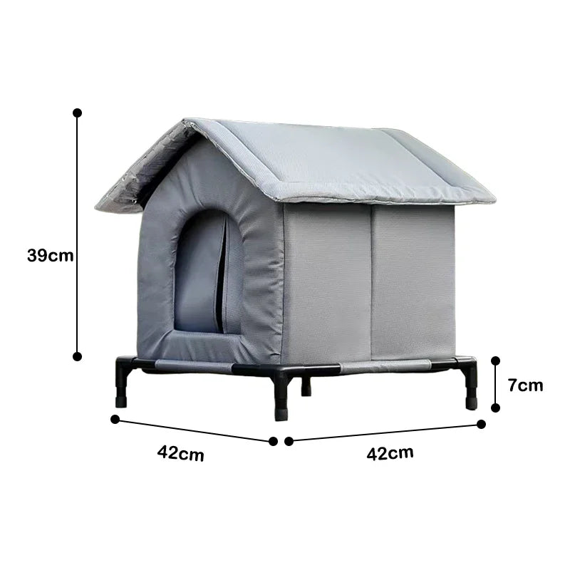 Winter Warm Waterproof Stray Cat Dog House Thickened Cat