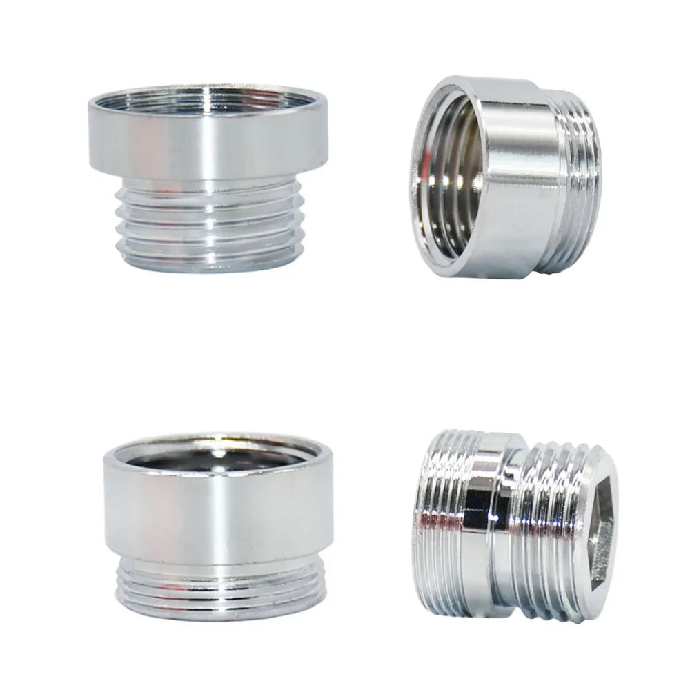 Brass 1/2 x M16 M18 M20 M22 M24 M28 Thread Connector Silver Faucet Joints Water Purifier Accessory Kitchen Water Tap Adapter
