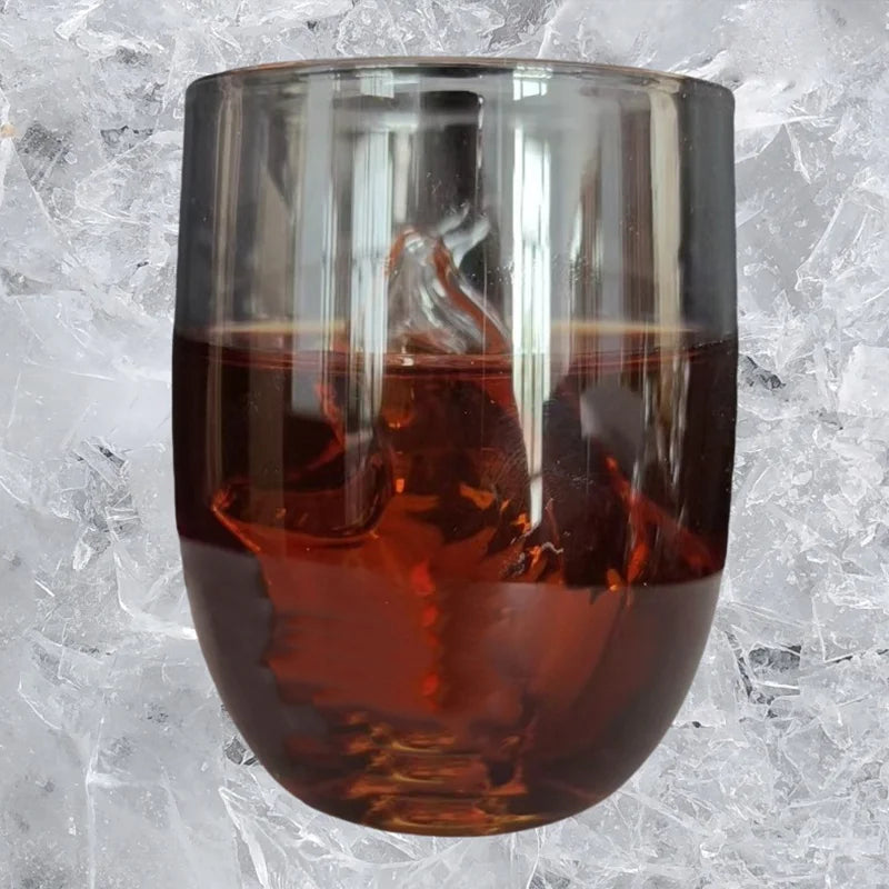 3d Great White Shark Movie Souvenir Glass Cup Transparent Ocean Animal Shaped Whiskey Beer Drinkwares Home Decorations Statues