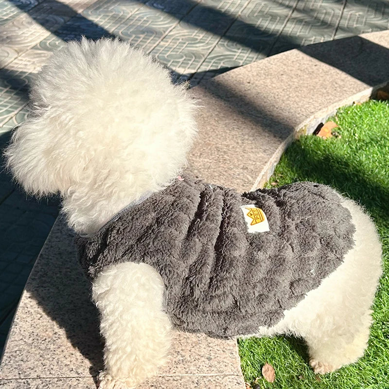Dog Sweater for Small Dogs Winter Warm Solid Color Pet Sweater for Small Medium Dogs Dachshund Puppy Clothes Dog Supplies