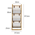 Home Floor Simple Storage Rack Household Living Room Kitchen Multi-functional Storage Shelves Metal Storage Shelves Snack Toys
