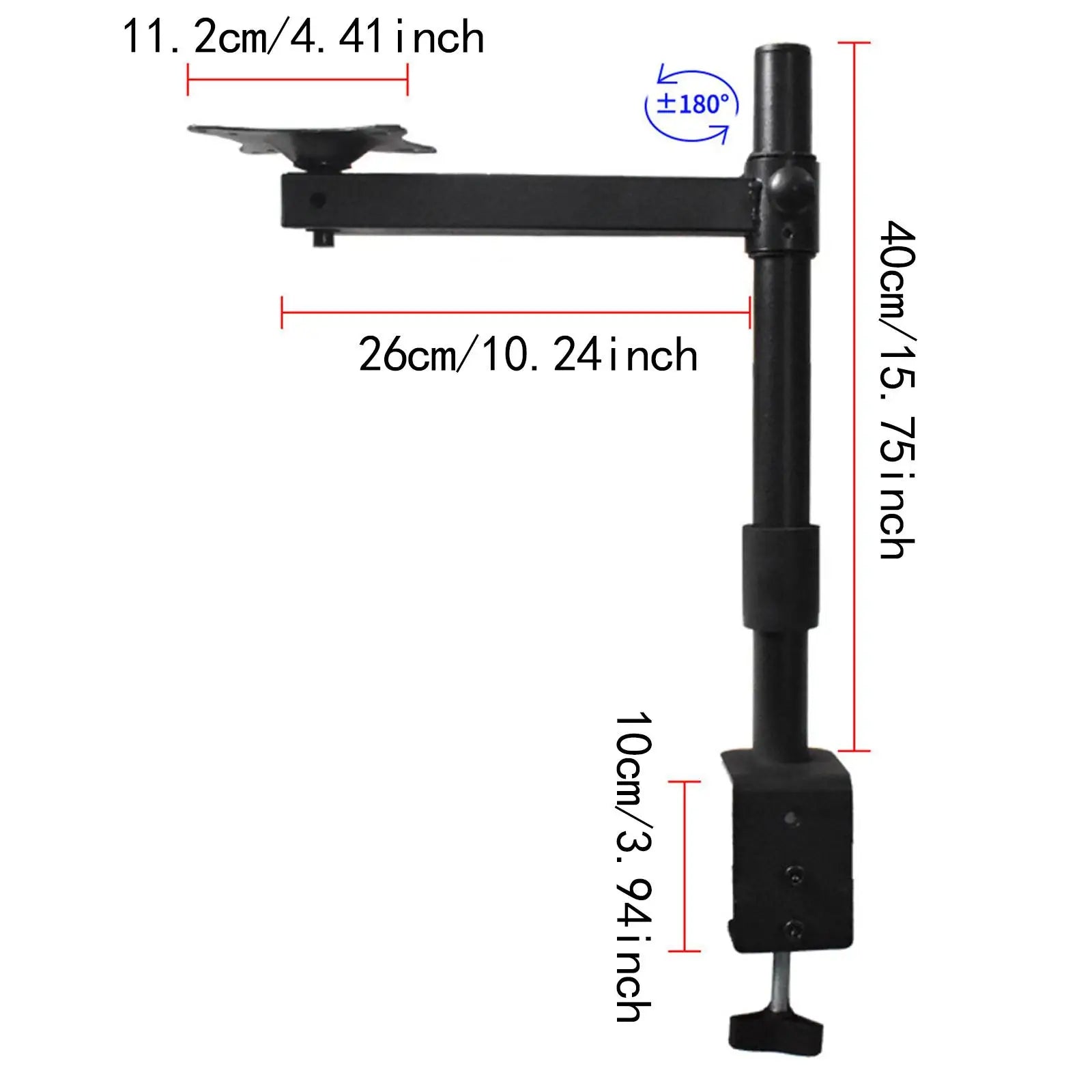 Desk Cat Bed Rack Cat Nest Support Professional Accessory, Attachment Easy to Install Steel, Adjustable Height 360° Rotation