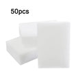 50pcs White Magic Melamine Sponge Eraser Kitchen Office Bathroom Clean Accessory/Dish Cleaning  Nano 100*70*30mm