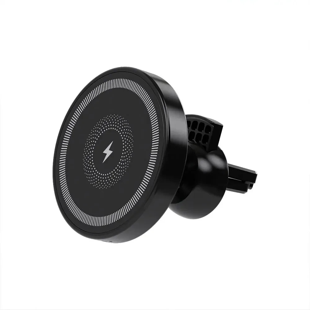 Car Magnetic Wireless Charger Air Vent Phone Holder Stand For Magsafe iPhone 17 16 15 14 13 12 Pro Max Air Outlet Fast Charging