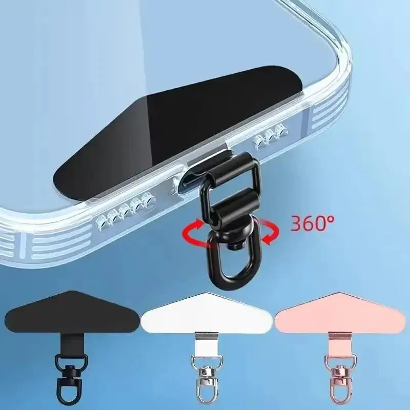 360° Rotation Metal Steel Phone Tether Tab Cell Phone