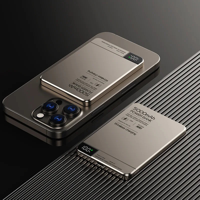 10000mAh Power Bank Magnetic Qi Wireless Charger PD20W Super Fast Charging Powerbank For Magsafe iPhone Samsung Huawei Xiaomi