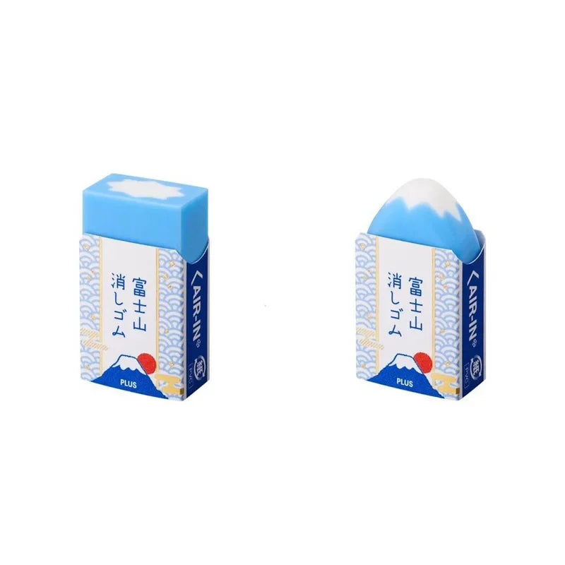 Plus Air-in Plastic Eraser Mount Fuji Eraser for Pencils
