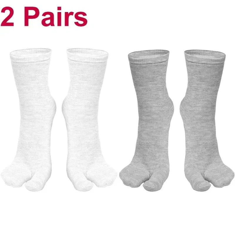 Wiggle Socks Fashion Japanese Style Tabi Toe for Men Women Summer