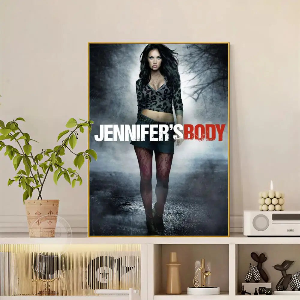 Pop Movie Jennifer Body Poster Versatile HD Waterproof Wall Art Self-Adhesive Decor for Any Space Ideal Gift