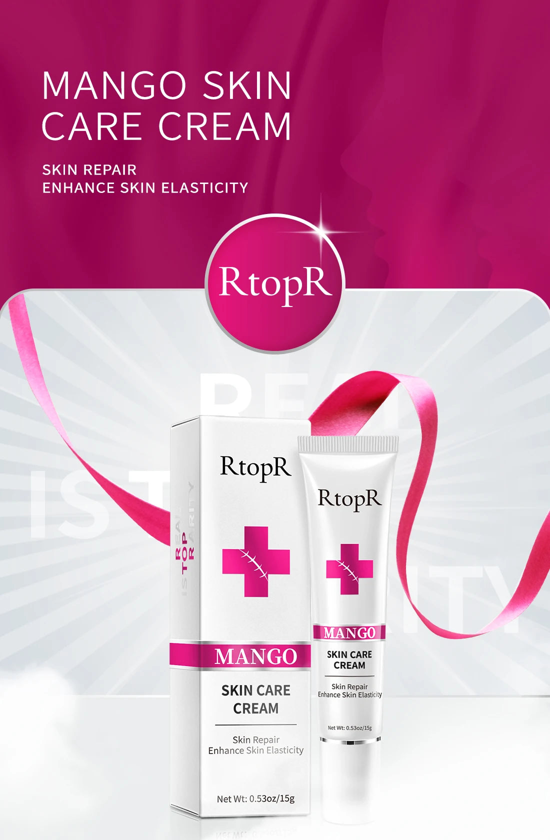 RtopR Mango Skin Cream Whitening and Moisturizing Skin Rejuvenation Nourishing Skin Care