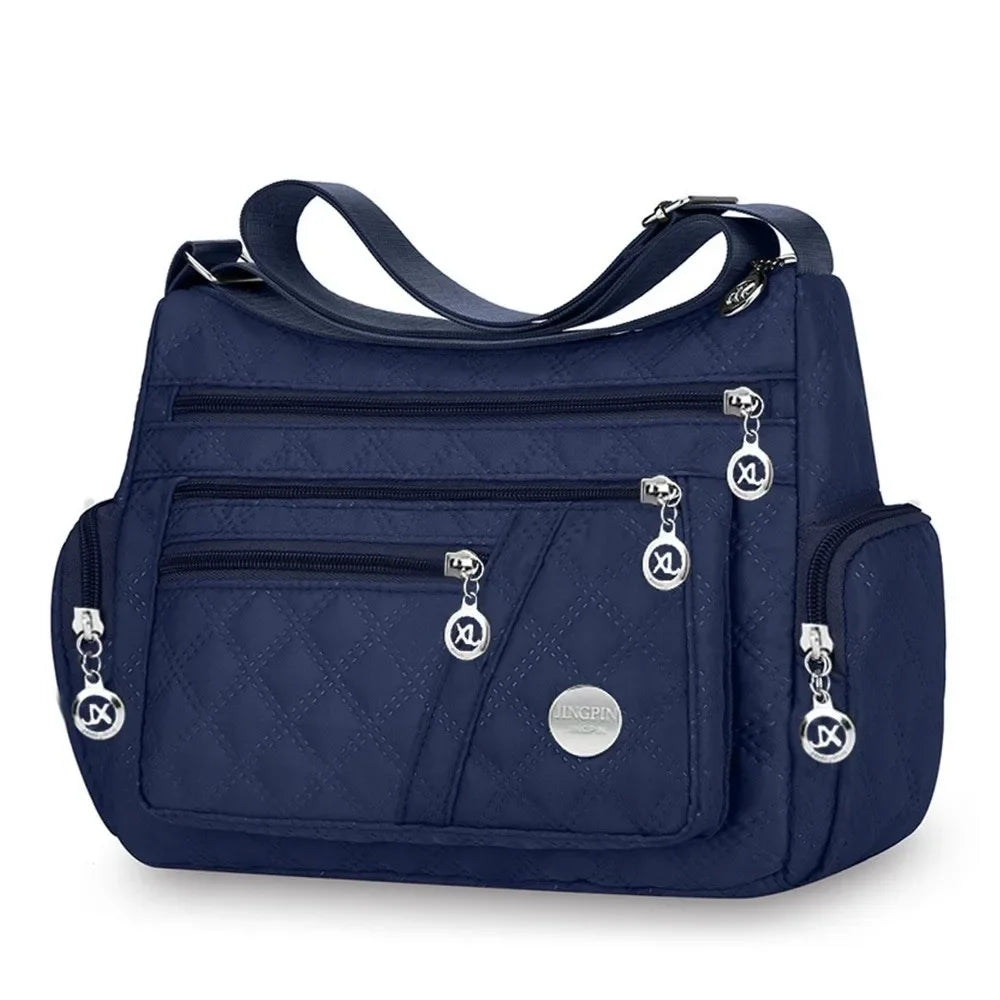 Pomelo Best Quilted Nylon Women Crossbody Shoulder Bag Multi