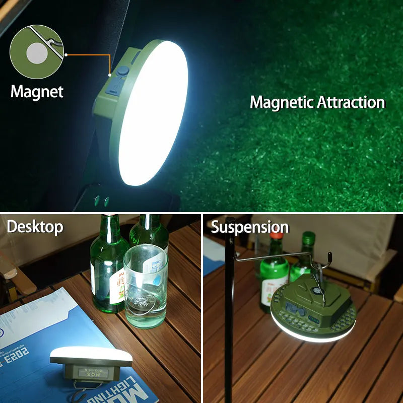 MOSLIGHTING 9900mAh Rechargeable Powerful Light Camping Lantern