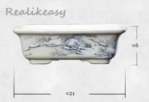 6Size Purple Sand Flower Pot Ceramic Bonsai Pot Handmade Succulent Flower Pot Chinese Landscape Flower Pot Home Decor LE302