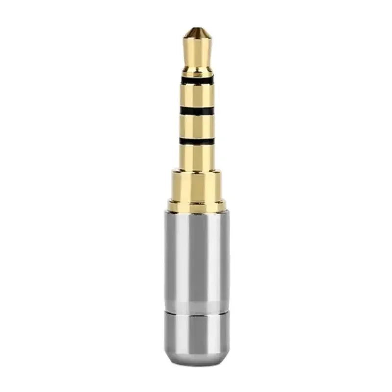 3.5mm Jack 2 3 4 Pole Earphone Plug Audio Connector 3.5 Male For Headphones Upgrade Wire Speaker Terminal Consumer Electronics