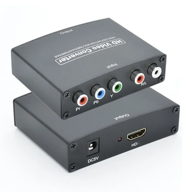 Ypbpr to HDMI Component to HDMI-Compatible HD Converter Ypbpr+L/Raudio