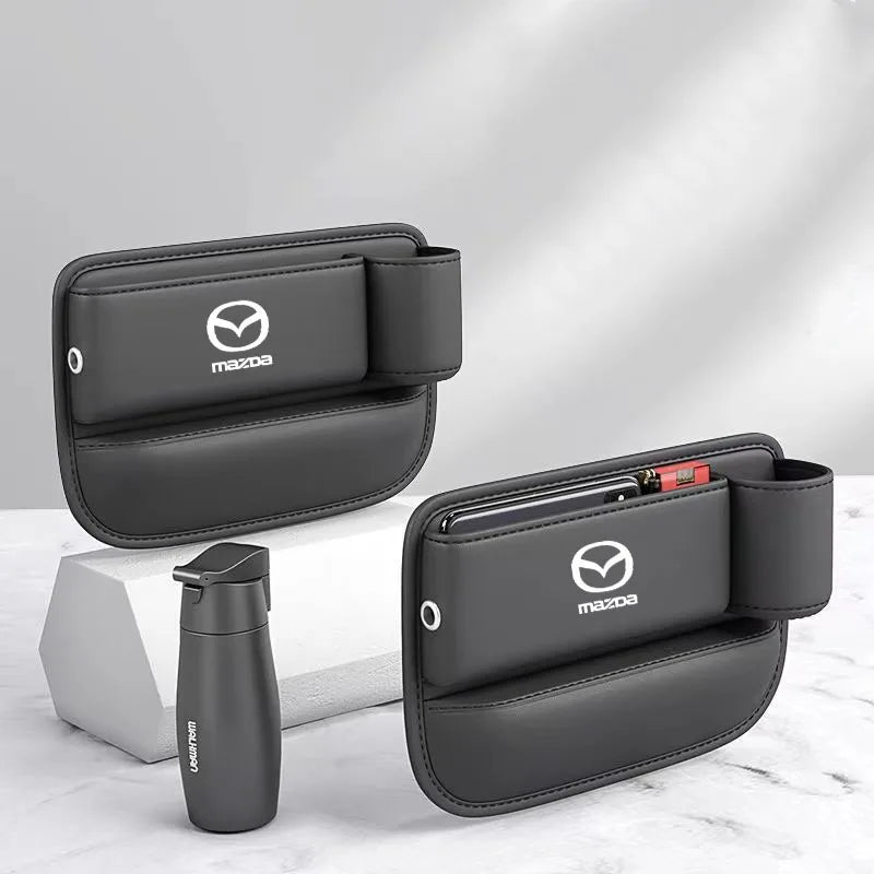 Mazda Leather Car Seat Gap Storage Box