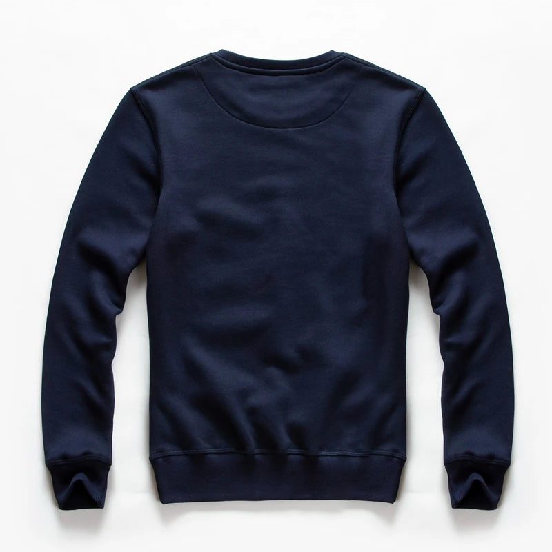 Autumn Fashion Mens Hoodies Solid Casual O-neck Sweatshirt Class Style Male New Trend Long Sleeve Hoodies Men Streetwear BP20931