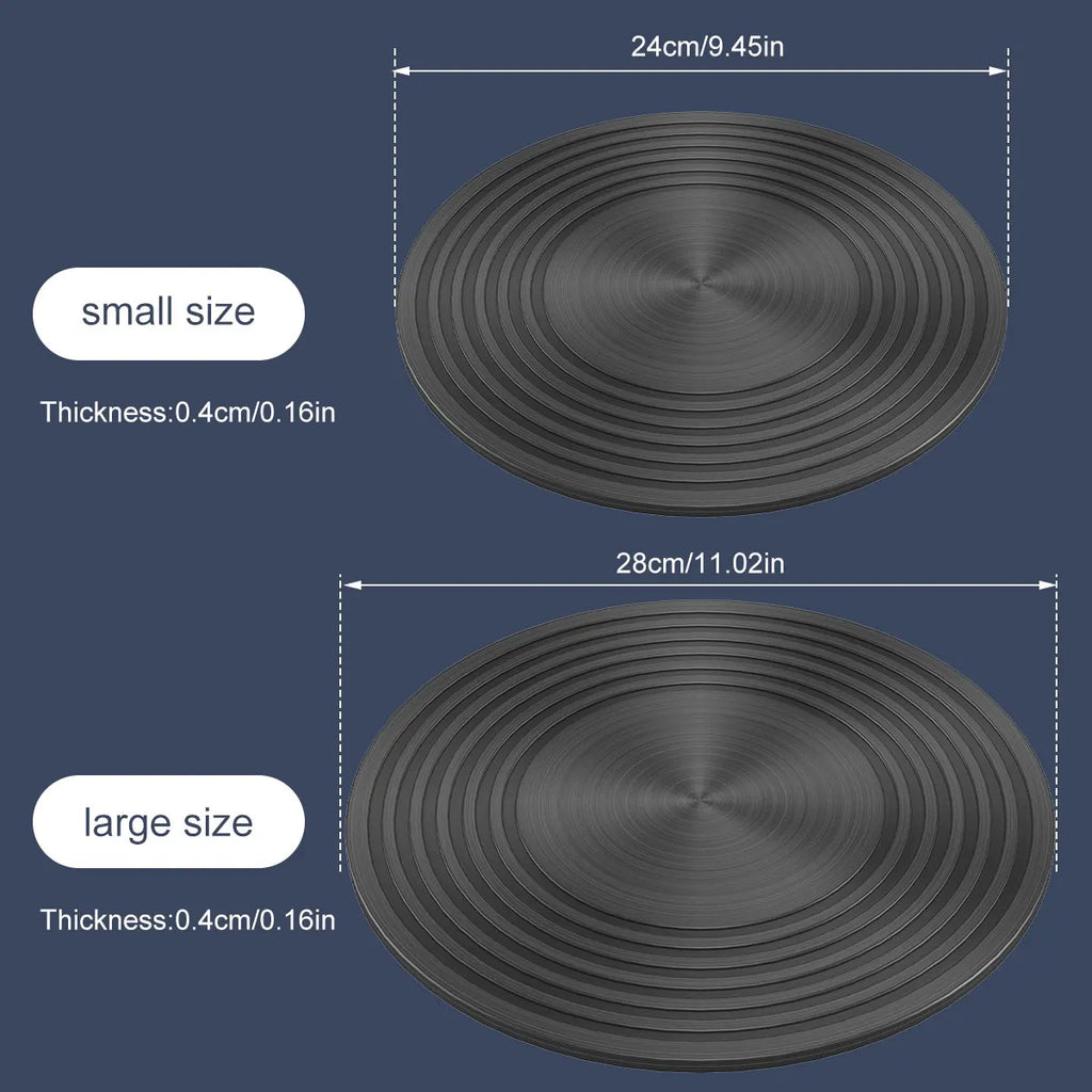 24/28cm Kitchen Heat Diffuser Absorbing Distributer Heat Conduction Plate Stainless Steel Gas Stove Top Kitchen Stove Accessory
