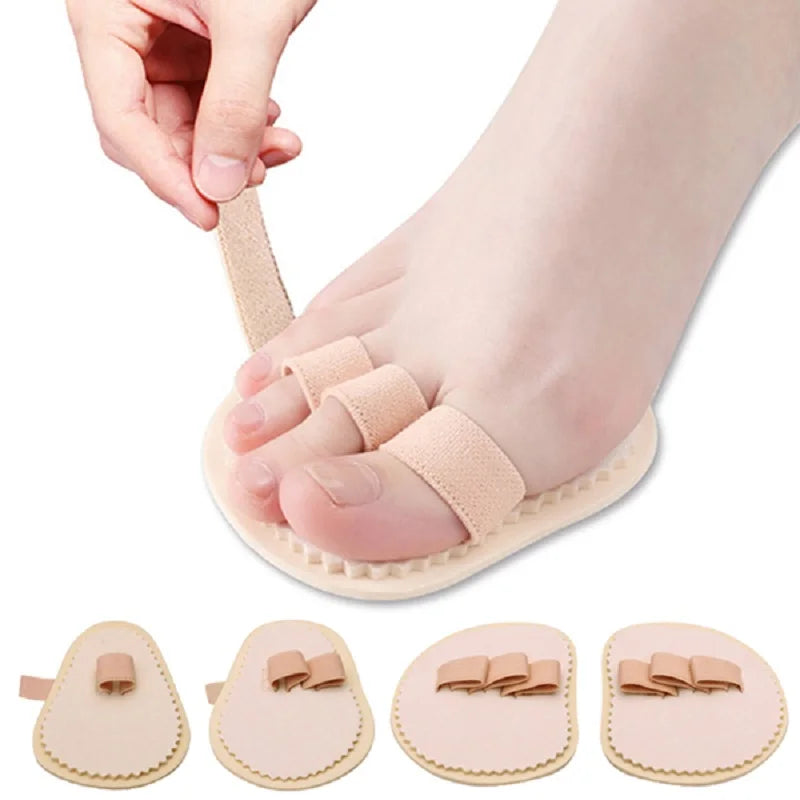 Toe Orthotic，Pedifix Toes Straightener Pad Budin Splint Hammer Toe Corrector Set，Thumb Valgus Overlapping Toe Correction Pad