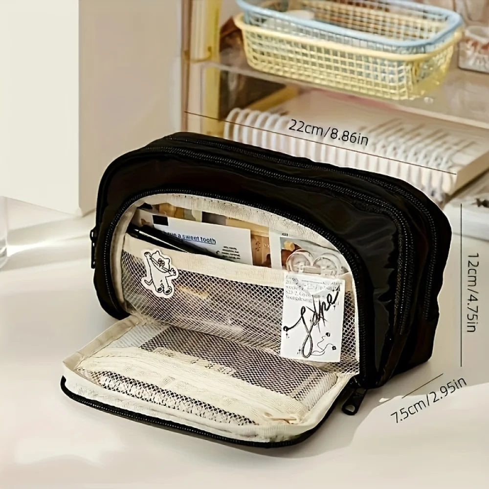 A Large-capacity Multi-layer Pencil Case