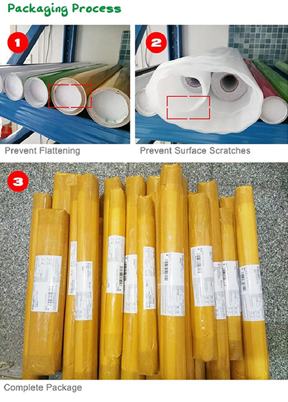 Matte PVC DIY Self Adhesive Decorable Film Vinyl Wall Stickers Kitchen Cabinets Bedroom Furniture Waterproof Oilproof Wallpapers