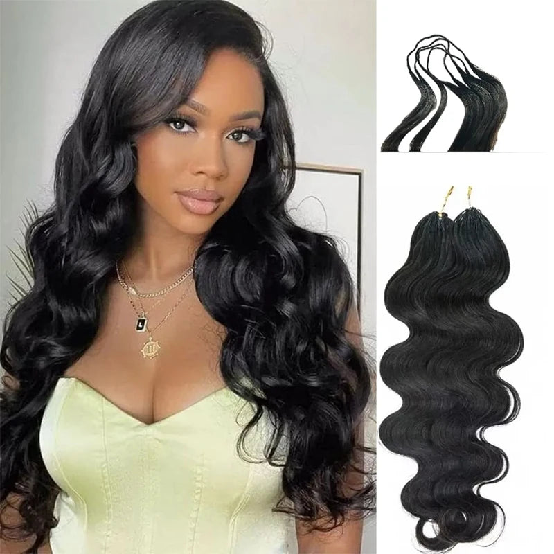 12A 10-30 Inch 1-5PCS Body Wave Knotless Pre-Separated Crochet