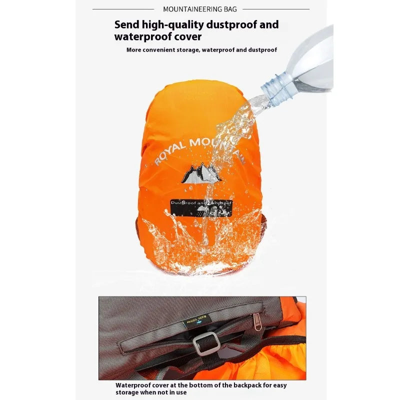 Classic Outdoor Climbing Backpack Travel Hiking Camping Bag Nylon
