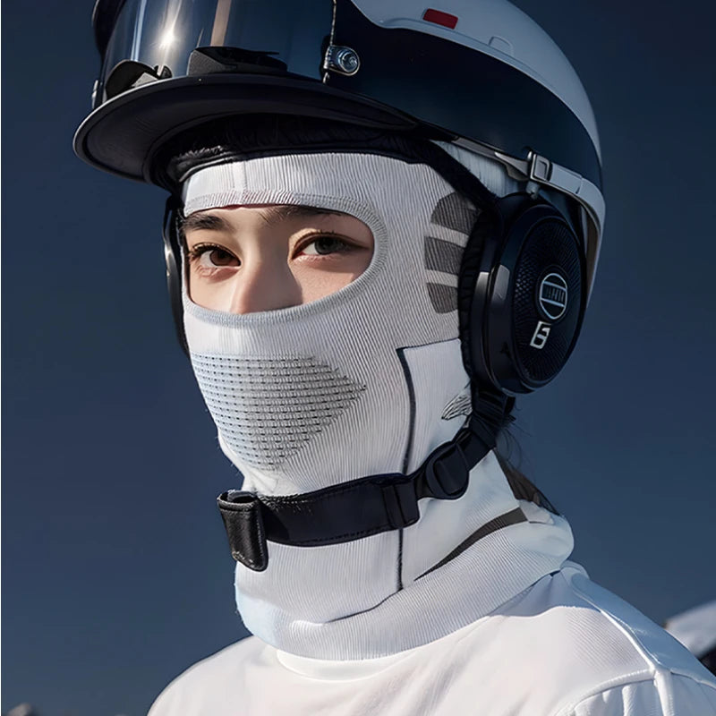 Men Women Cold-proof Thermal Scarf Winter Ski Hat Balaclava