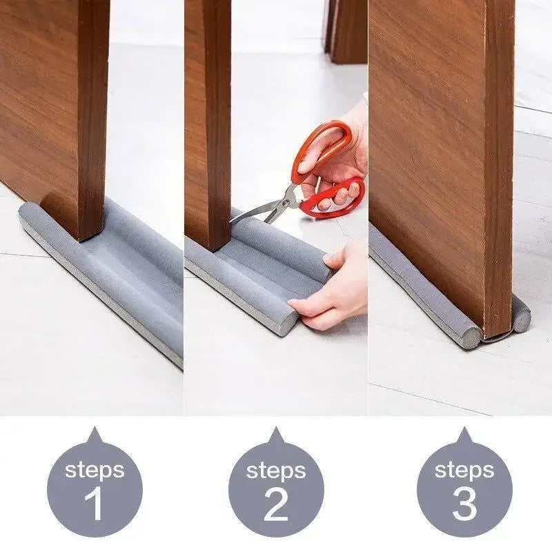 Windproof Seal Strip Draught Excluder Stopper Door Bottom Guard