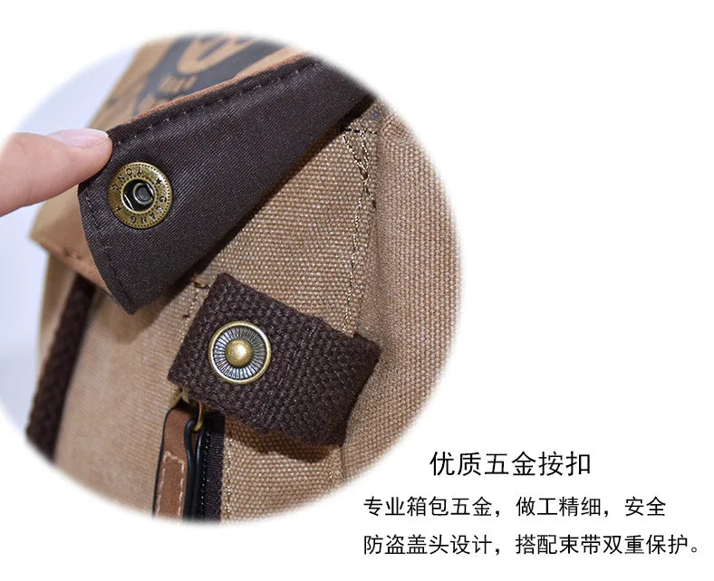 Cartoon Animation AttackonTitan ONEPIECE NARUTO Large Capacity Canvas Backpack