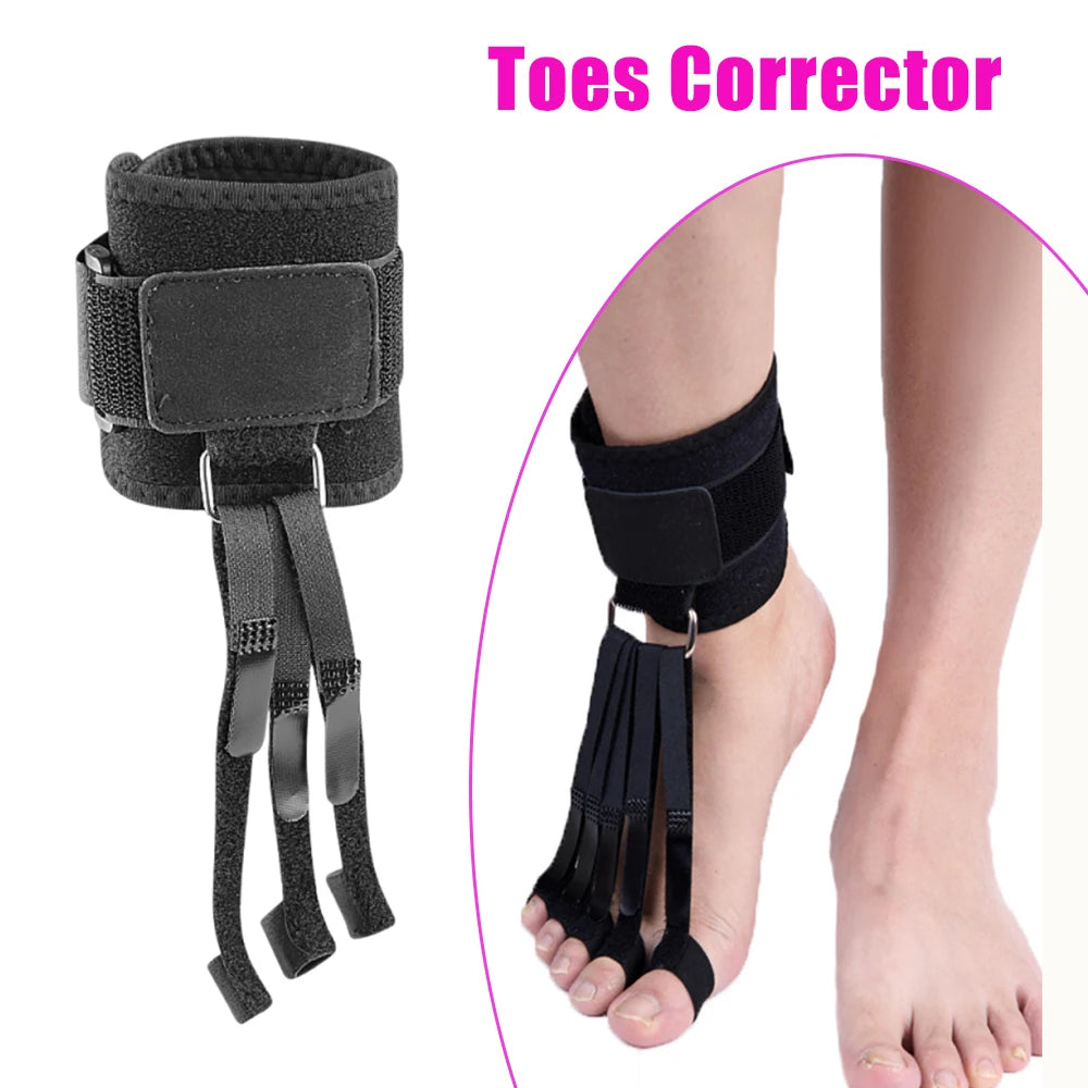 Hammer Toe Straightener Toe Stretcher Curled Toes Corrector Overlapping Toes Protector Sleeve Foot Pain Relief Soft Silicone