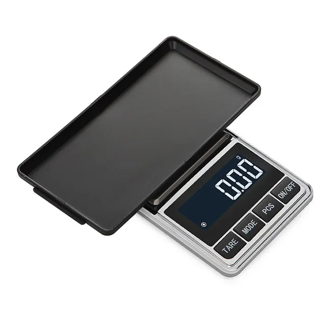 Electronic Pocket Jewelry Scale Balance Gram 0.01/0.1g Accuracy for Gold Precision Mini Pocket Scale Smart Kitchen Weight Scales
