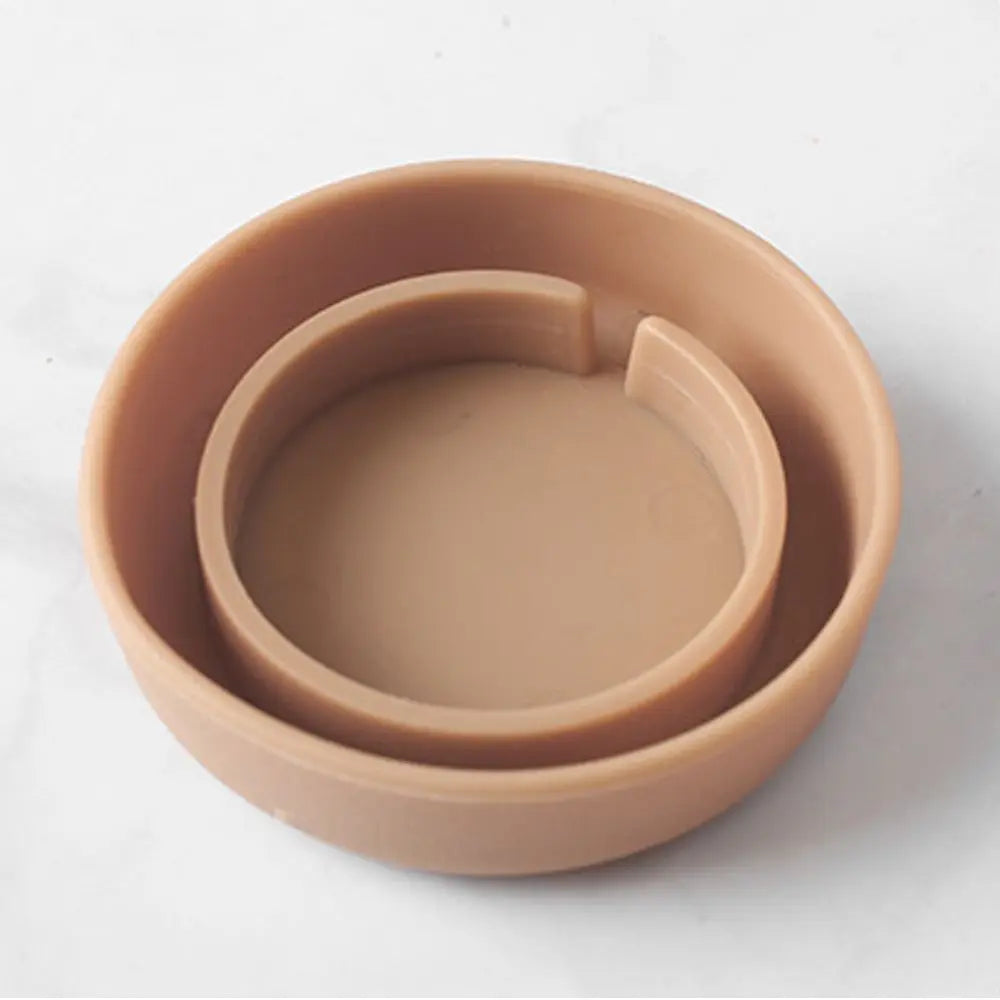 Self Watering Flowerpot Automatic Water Absorption Storage Round Double-layer Succulent Planter Pot Small Green Plant Flowerpot