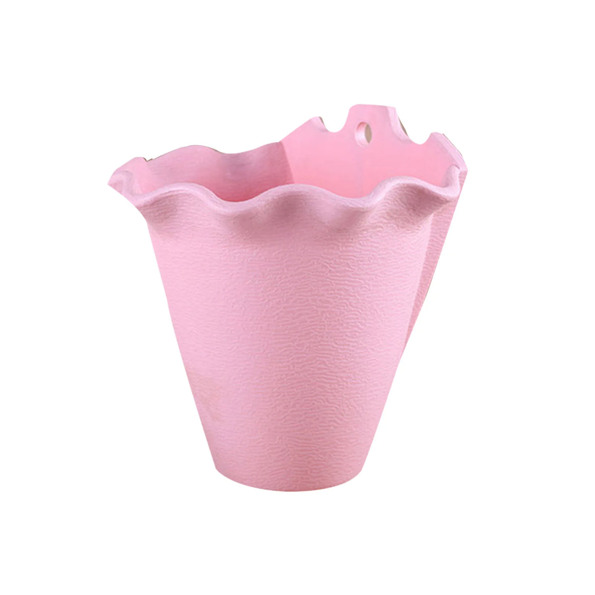 Flower Pot Wall-mounted Plastic Wall Hanging Container Basket Flowerpot for Outdoor Garden Balcony Planter Bucket Home Decor