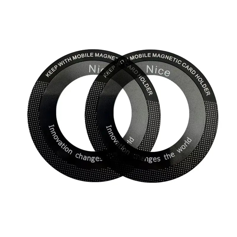 Magnetic Plate Ring Universal Metal Sticker Support Wireless Charger Metal Plate Sheet for Magnet Car Holder