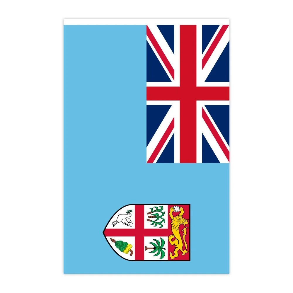 SKY FLAG Fiji bunting flags 14x21cm 20pcs/lot Fiji String flags Pennant Banner for Festival Party decoration