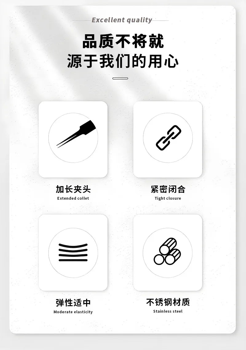 Acne Needle Blackhead Clip Remover Extraction Pore Black Head Clean Face Skin Care Cleansing Needle Blemish Removal Tool