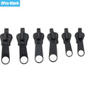 6/36pcs Fix Zip Puller Universal Instant Zippers Fix Zipper Repair Kit Replacement Zipper Pull Slider For DIY Sew Accessories