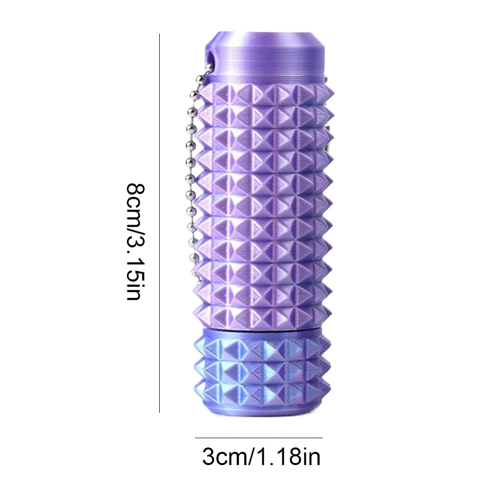 New Little Ouchies Fidget Pocket Mini Fidget Spiky Grippie Stim Keychain Venting Key Pendant For Anxiety Relief Positive Gifts