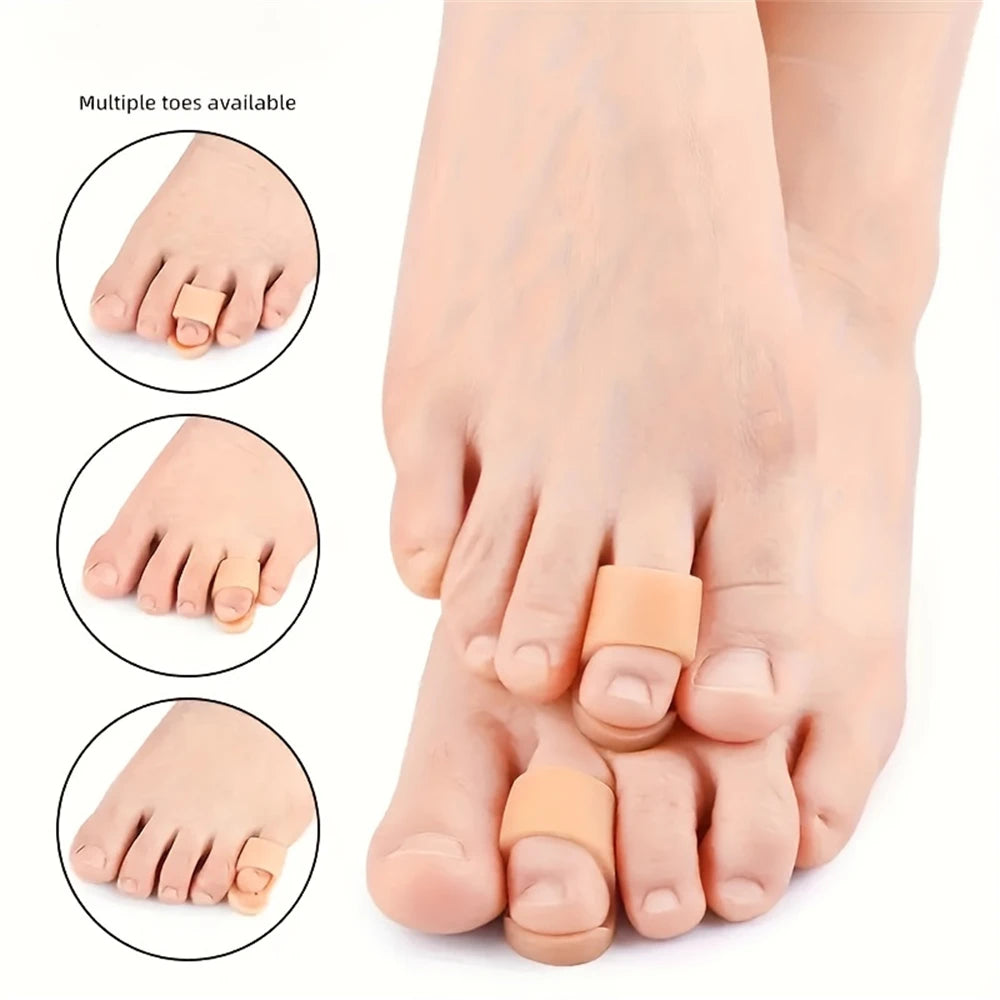 Toe Straightener Hammer Toe Corrector Overlapping Toe Protector Toe Separator Cushion Foot Orthotic Brace Toe Bend Orthotics