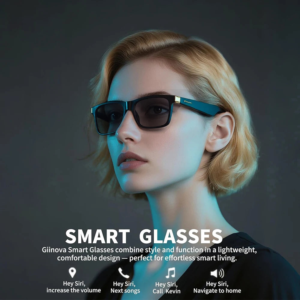 Smart Audio Glasses With Built-in Speakers