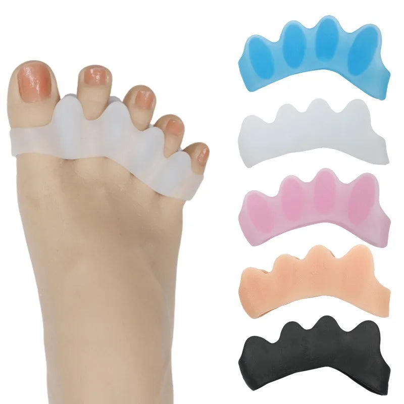Toe Separators Doctor Recommended Correct Foot and Bunion Pain,Plantar Fasciitis Toe Straightener to Improve Functional Mobility