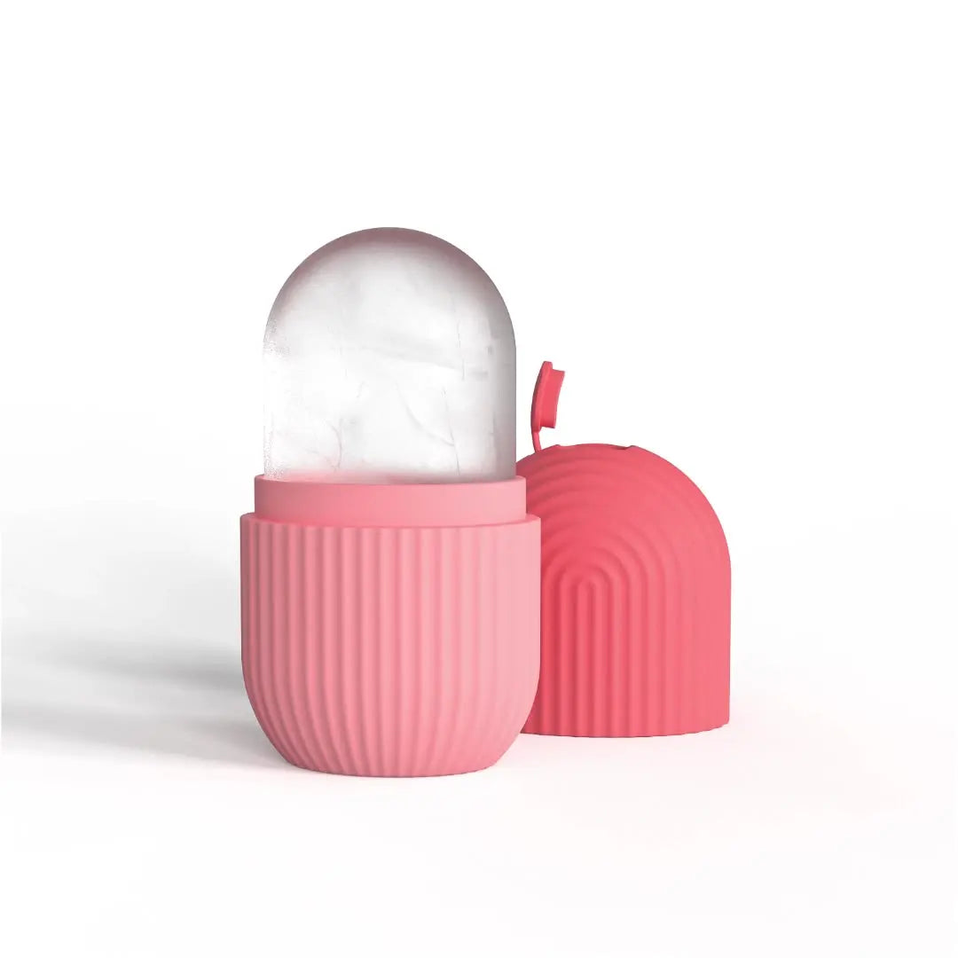 Silicone Ice Facial Roller Skin Care Beauty Lifting Contouring Tools Ice Cube Trays Ice Globe Balls Face Massager Skin Care Tool