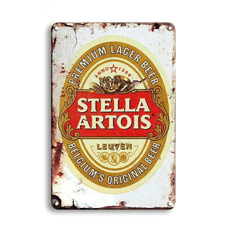 Retro Whiskey Plaque Metal - Enhance your decor with this lovely vintage metal sign. Ideal for pub,bar,club,living room,man cave