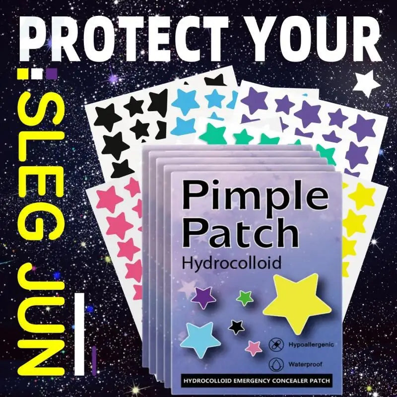 1400PCS New High-end Pimple Patch Acne Patches Set Colorful Star Shaped Acne Treatment Stickers Acne Dots Cover  For Skin Care