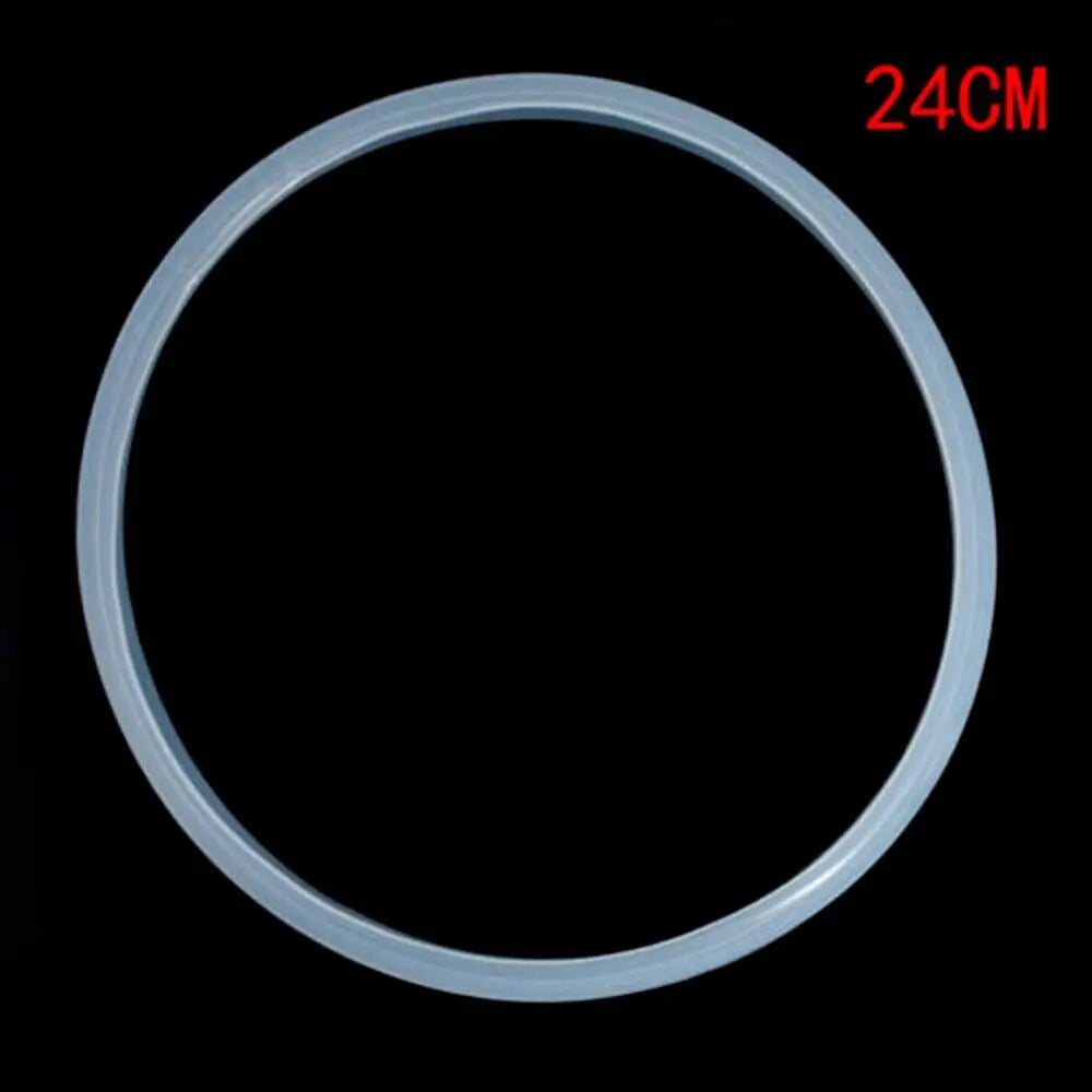 20-32cm Pressure Cooker Seal Ring Rubber Replacement Silicone Clear Gasket Kitchen Tool Heat Resistant