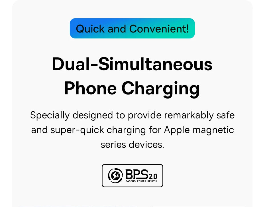 Baseus 3 in 1 20W Magnetic Wireless Charger Stand For iPhone 16 15 14 Pro Airpods Apple Watch Phone Fast Charging Station Holder