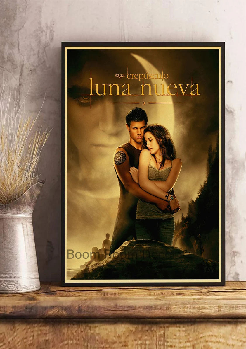 Film TV Movie Twilight Vintage Posters Wall Bedroom Painting Nostalgia Decor Aesthetic Cartoon Art Gift Print Art Wall Paintings